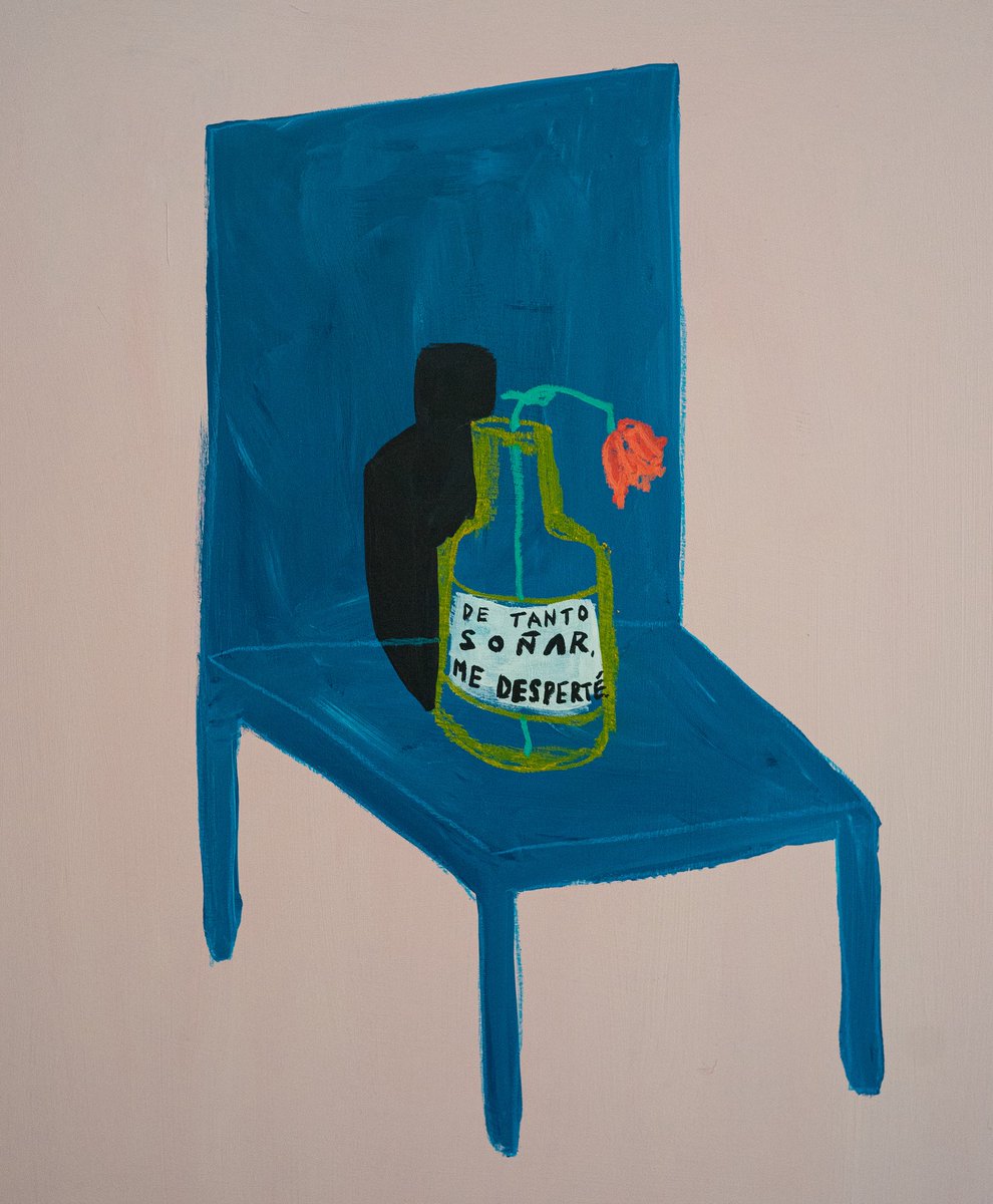 _rom_mo_'s tweet photo. Fig. 1: “De tanto soñar me desperté.” (Mixta sobre madera) https://t.co/u4GvtDdzjB