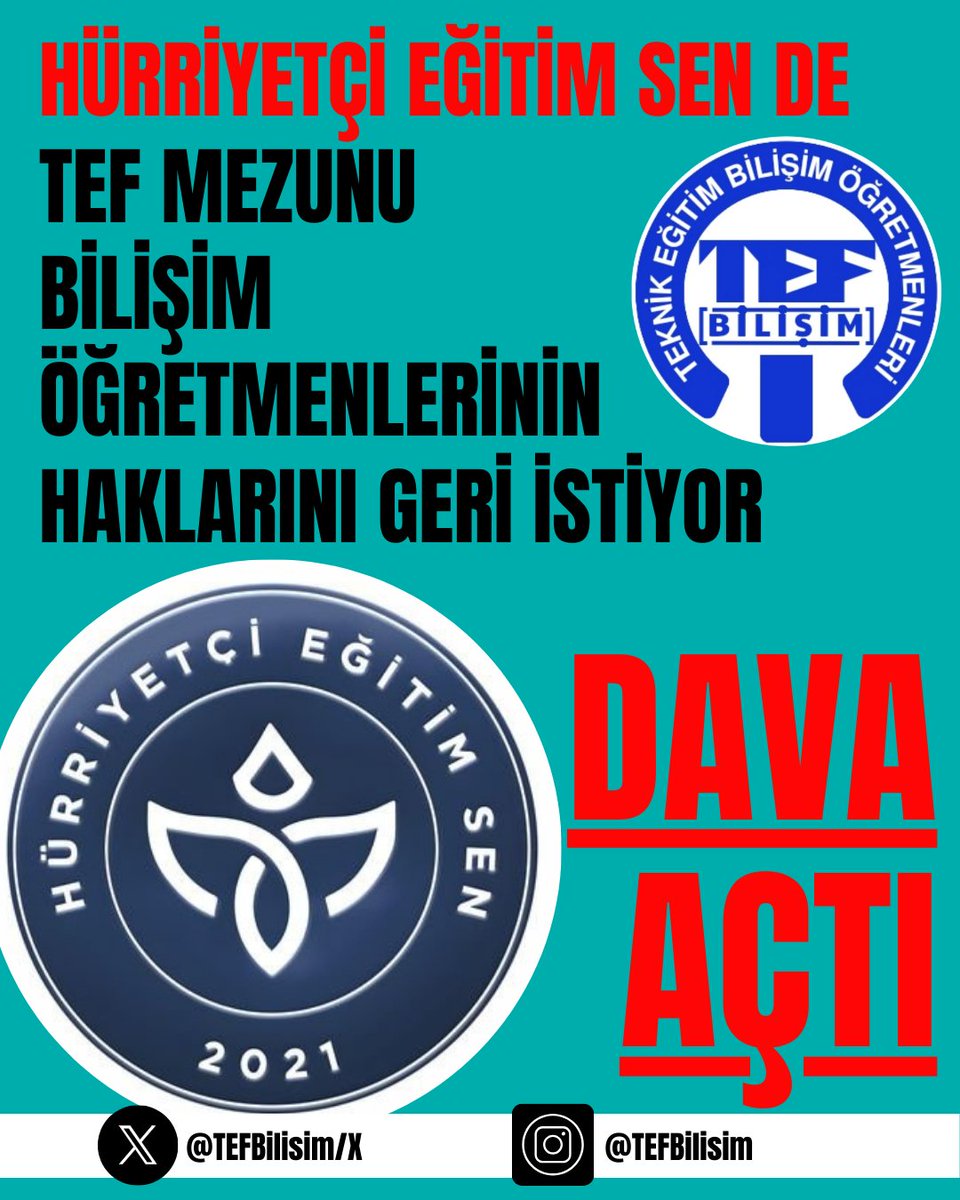 #TEFHakkiniGeriİstiyor