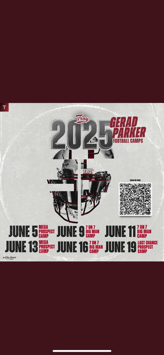 ERONNE “Lockdown “ MARTIN (@eronnemartin17) on Twitter photo Blessed to receive a camp invite Can’t wait to come out and compete got a lot to prove <a href="/TroyTrojansFB/">Troy Trojans Football 8x⚔️</a> <a href="/troy_report/">TroyReport</a> <a href="/TroyAthletics/">Troy Athletics</a> Blessed to receive a camp invite Can’t wait to come out and compete got a lot to prove <a href="/TroyTrojansFB/">Troy Trojans Football 8x⚔️</a> <a href="/troy_report/">TroyReport</a> <a href="/TroyAthletics/">Troy Athletics</a>