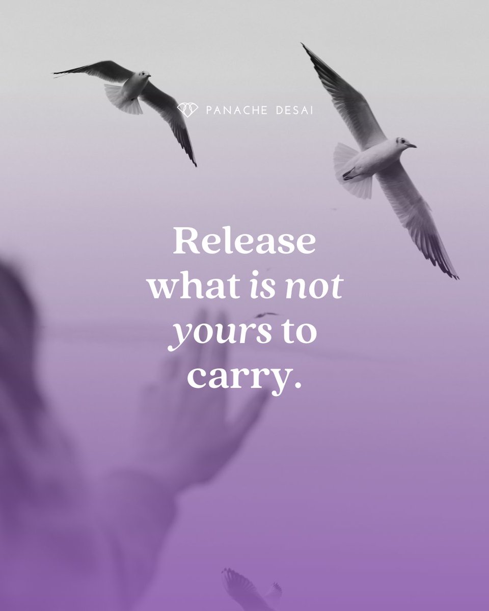 PanacheDesai's tweet photo. Some burdens were never meant to be yours. Let them go. #EmotionalFreedom #LightenTheLoad https://t.co/BdiXItg1IZ