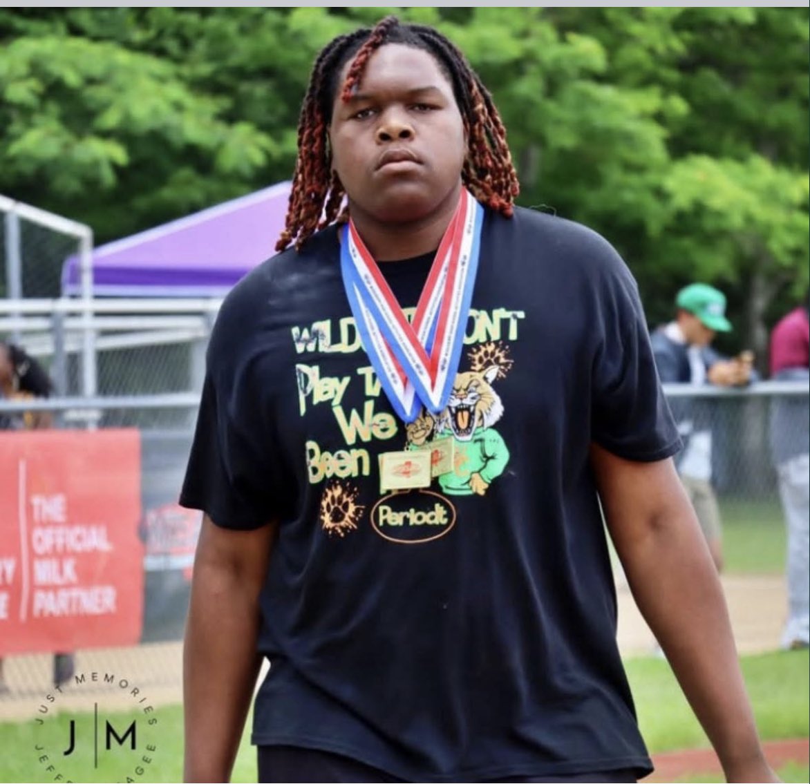 Miss-Lou Recruits (@shedrickmckenz2) on Twitter photo 🚨STATE CHAMPION 🚨
Wilkinson County High DT/OT, Darien Tolliver (<a href="/DarienTolliver0/">Darien Tolliver</a>) win both the discus and shot put at State.
<a href="/MacCorleone74/">Rion (Ree-un) Young</a> <a href="/Rebels247/">David Johnson</a> <a href="/Coach_OC14/">Omarr Conner</a> <a href="/Lee_Wilbanks/">Coach_Lee_Wilbanks</a> <a href="/CoachGBoykin/">Gunnar Boykin - UCA</a> <a href="/CoachQSauls/">Coach Quentin C Saulsberry</a> <a href="/Coach_O/">Otis Riddley</a> <a href="/warren_rowan/">Warren Rowan</a> <a href="/InTheTrenches22/">InTheTrenches</a> <a href="/CoachLGeorge/">Les George</a> <a href="/Earvin_Moore/">Earvin Moore</a> 🚨STATE CHAMPION 🚨
Wilkinson County High DT/OT, Darien Tolliver (<a href="/DarienTolliver0/">Darien Tolliver</a>) win both the discus and shot put at State.
<a href="/MacCorleone74/">Rion (Ree-un) Young</a> <a href="/Rebels247/">David Johnson</a> <a href="/Coach_OC14/">Omarr Conner</a> <a href="/Lee_Wilbanks/">Coach_Lee_Wilbanks</a> <a href="/CoachGBoykin/">Gunnar Boykin - UCA</a> <a href="/CoachQSauls/">Coach Quentin C Saulsberry</a> <a href="/Coach_O/">Otis Riddley</a> <a href="/warren_rowan/">Warren Rowan</a> <a href="/InTheTrenches22/">InTheTrenches</a> <a href="/CoachLGeorge/">Les George</a> <a href="/Earvin_Moore/">Earvin Moore</a>