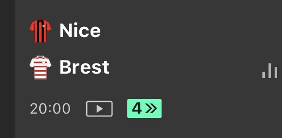 Always liked French football.