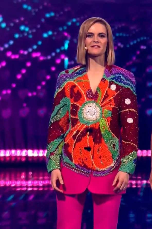 aussievisionnet's tweet photo. Three shows, three of the most insane outfits in history. We'll never see her like again, truly.

#Eurovision #Eurovision2025 https://t.co/9Zowbgbk5w