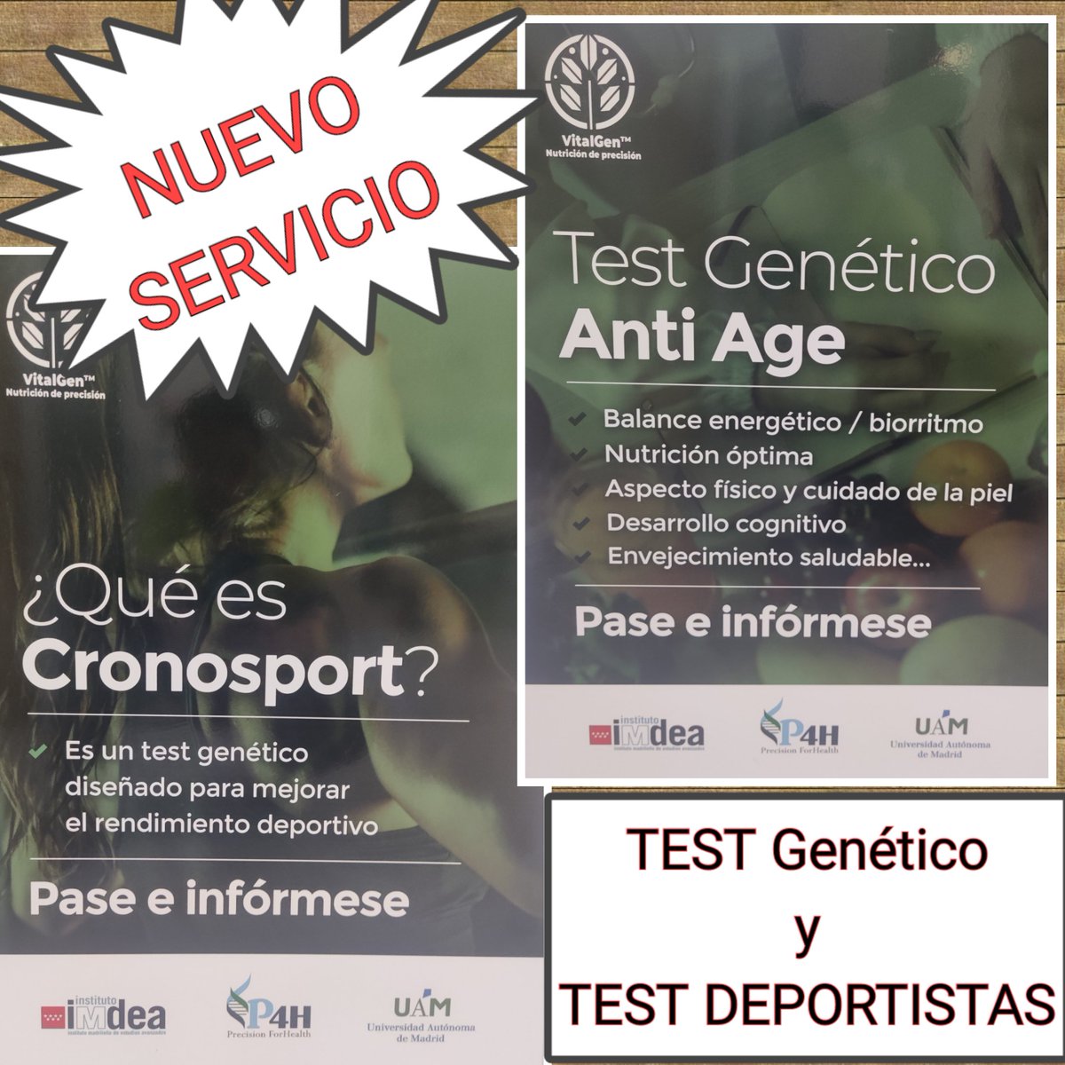 HHipocrates005's tweet photo. Porque la prevención es lo MAS IMPORTANTE....

Os aconsejamos un #testgenetico  #antiaging y para #deportistas que nos ofrece una amplia información genética sobre 26 puntos importantes en la salud de cada persona

#testgenetico #antiage #genetica #deportistas #genes #salud https://t.co/cwtrLROJnZ
