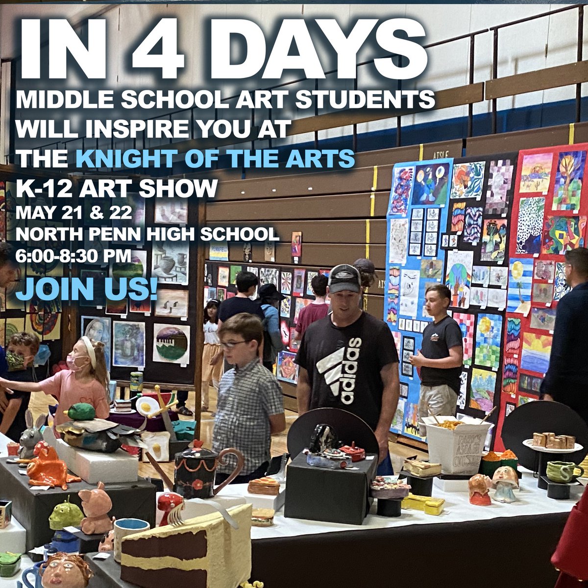 Show opens Wednesday! All are welcome!!!!