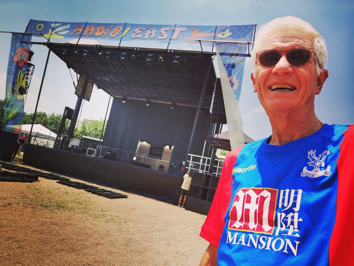CaptainSensible's tweet image. What a place to celebrate today's #CrystalPalace #FACup win.. Radio East in #Austin, #Texas where it's hot as hell. And any moshing will kick up a dust bowl for sure. But never mind that.. up the Eagles, I've been waiting all my life for this day!! 🦅🦅🦅 #CPFC