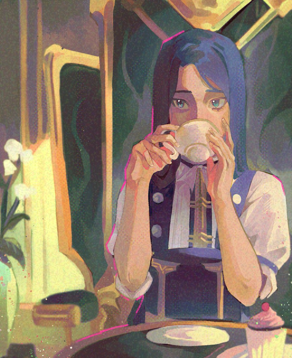 mmmeeaou's tweet photo. First time drinking tea🍵 https://t.co/gqLolQzA3b