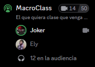 Todos son bienvenidos en GONIX, sesión de macro con Joker :3 

discord.gg/KffF99hs