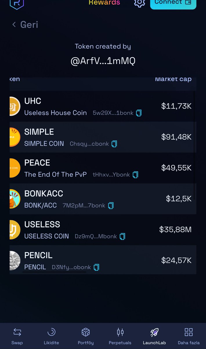 Meta 🔥

#Useless 36M lets Go 100M 🚀🚀🚀

same dev the token it creates next 

#BonkACC

7M2pMC6bzi5KfBNnNWcrBki3k1t9Zwnooi6KNqE7bonk

The developer has only 2 unbound tokens left. Let's announce useless to everyone.