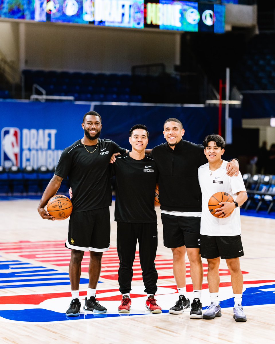 CoachNguyen_0's tweet image. NBA Draft Combine & Pro Day for our guys Egor Demin and Koby Brea. FAMILY!
🏀🌱♾️