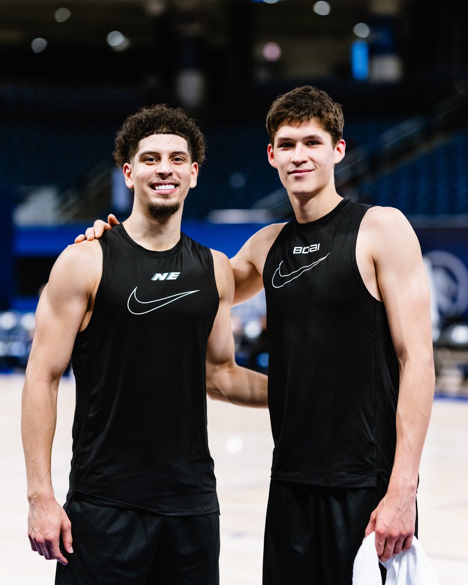 CoachNguyen_0's tweet image. NBA Draft Combine & Pro Day for our guys Egor Demin and Koby Brea. FAMILY!
🏀🌱♾️