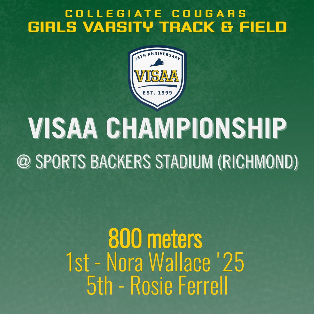 Collegiate School Athletics (@cougarsrva) on Twitter photo 
