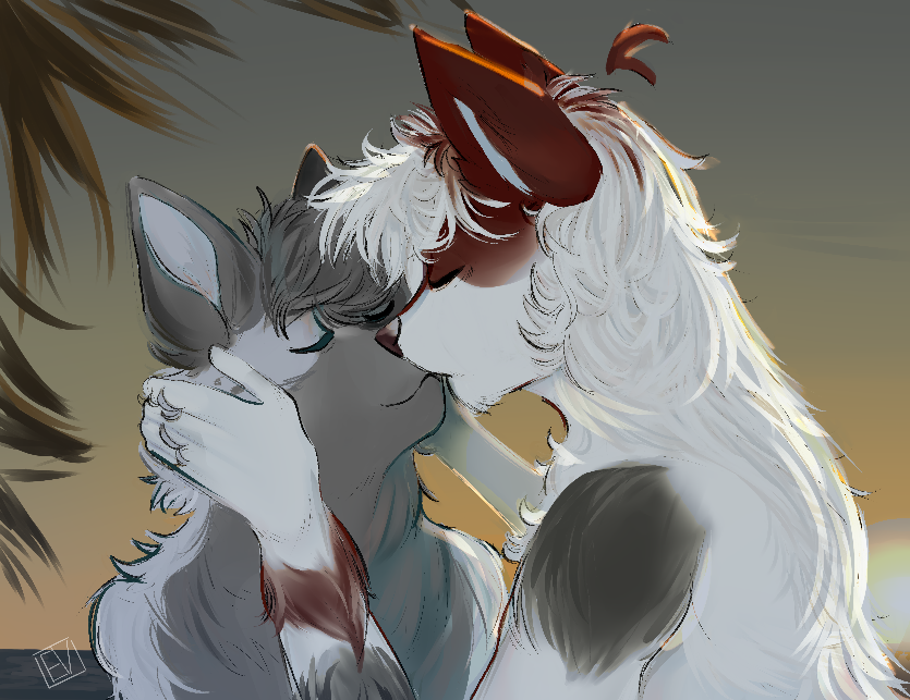AnthroWolfie's tweet photo. One of the most wonderful feelings ever 😍

🎨 Art by EvIeTheFurry (FA) https://t.co/VhAG1ymSVU