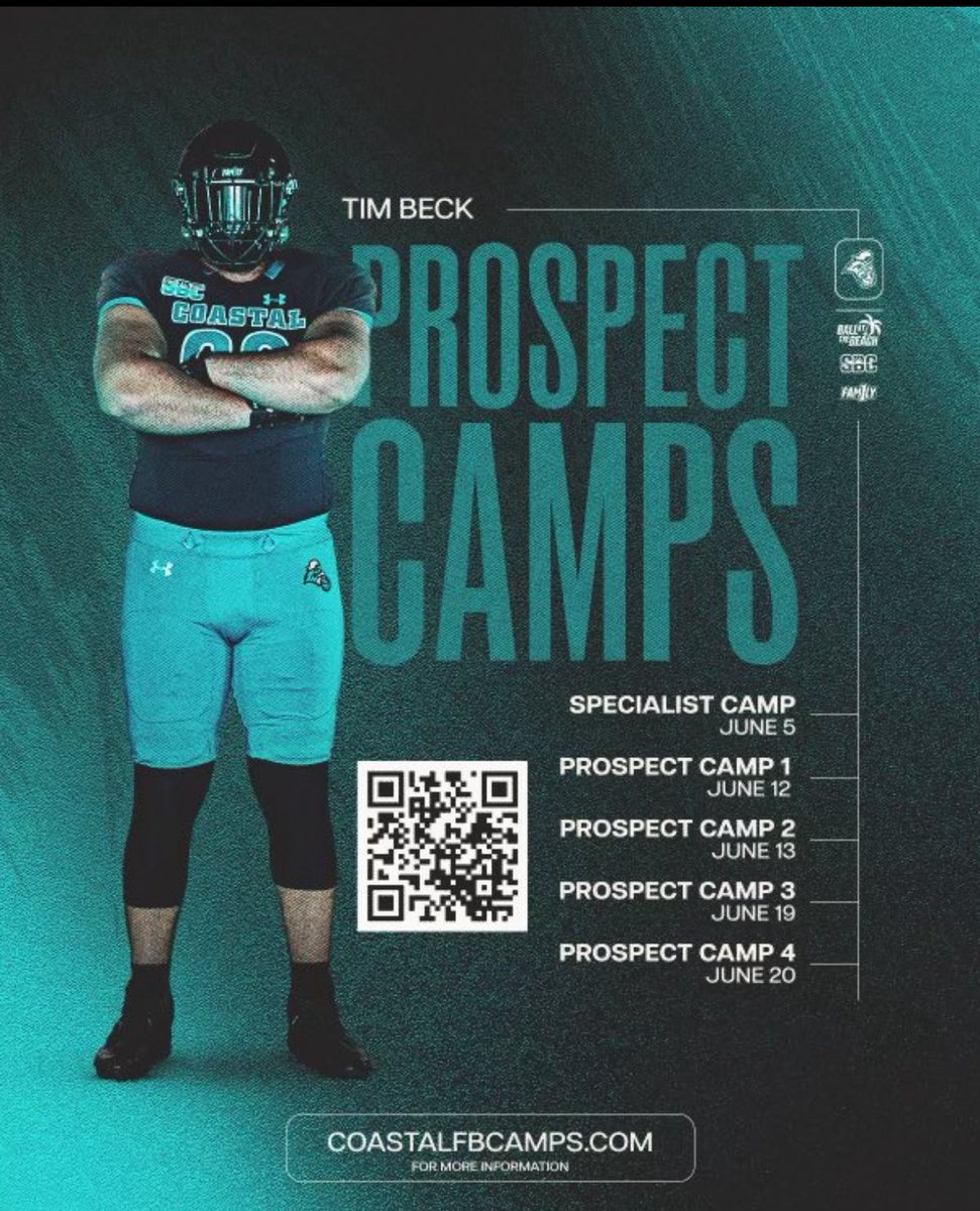 Christian Payne (@chrislpayne2028) on Twitter photo Thanks <a href="/CoastalFootball/">Coastal Football</a> staff for the invite to the 2025 football Camp! Excited for the opportunity to compete 🏈💪 #ChantsUp
@coachparkerccu
<a href="/JohnGarcia_Jr/">John Garcia, Jr.</a>
<a href="/samspiegs/">Sam Spiegelman</a>
<a href="/SenatorsFB/">Senator Football</a> <a href="/CoachJonesWR/">Walter Jones III</a>
<a href="/CoachWatson14/">Ronnie Watson</a>
<a href="/HallTechSports1/">Hall-Tech Sports</a>
<a href="/PrepRedzoneAL/">Prep Redzone Alabama</a> <a href="/AL7AFootball/">Alabama7AFootball</a>
<a href="/SparkmanAD/">Sparkman Athletics</a> Thanks <a href="/CoastalFootball/">Coastal Football</a> staff for the invite to the 2025 football Camp! Excited for the opportunity to compete 🏈💪 #ChantsUp
@coachparkerccu
<a href="/JohnGarcia_Jr/">John Garcia, Jr.</a>
<a href="/samspiegs/">Sam Spiegelman</a>
<a href="/SenatorsFB/">Senator Football</a> <a href="/CoachJonesWR/">Walter Jones III</a>
<a href="/CoachWatson14/">Ronnie Watson</a>
<a href="/HallTechSports1/">Hall-Tech Sports</a>
<a href="/PrepRedzoneAL/">Prep Redzone Alabama</a> <a href="/AL7AFootball/">Alabama7AFootball</a>
<a href="/SparkmanAD/">Sparkman Athletics</a>