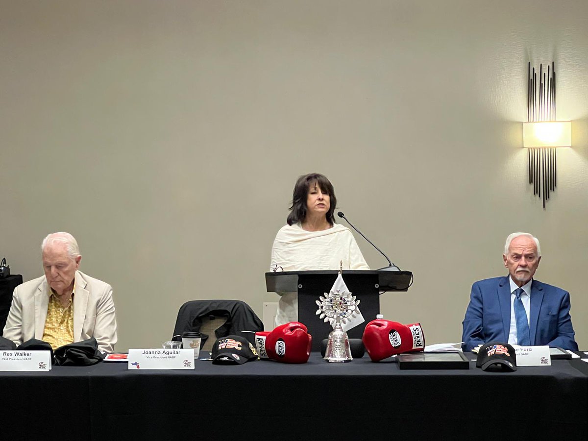 Congratulations, Joanna Aguilar!🔥

From all of us at Cleto Reyes, we proudly congratulate Joanna Aguilar on being named the new President of the North American Boxing Federation (NABF)