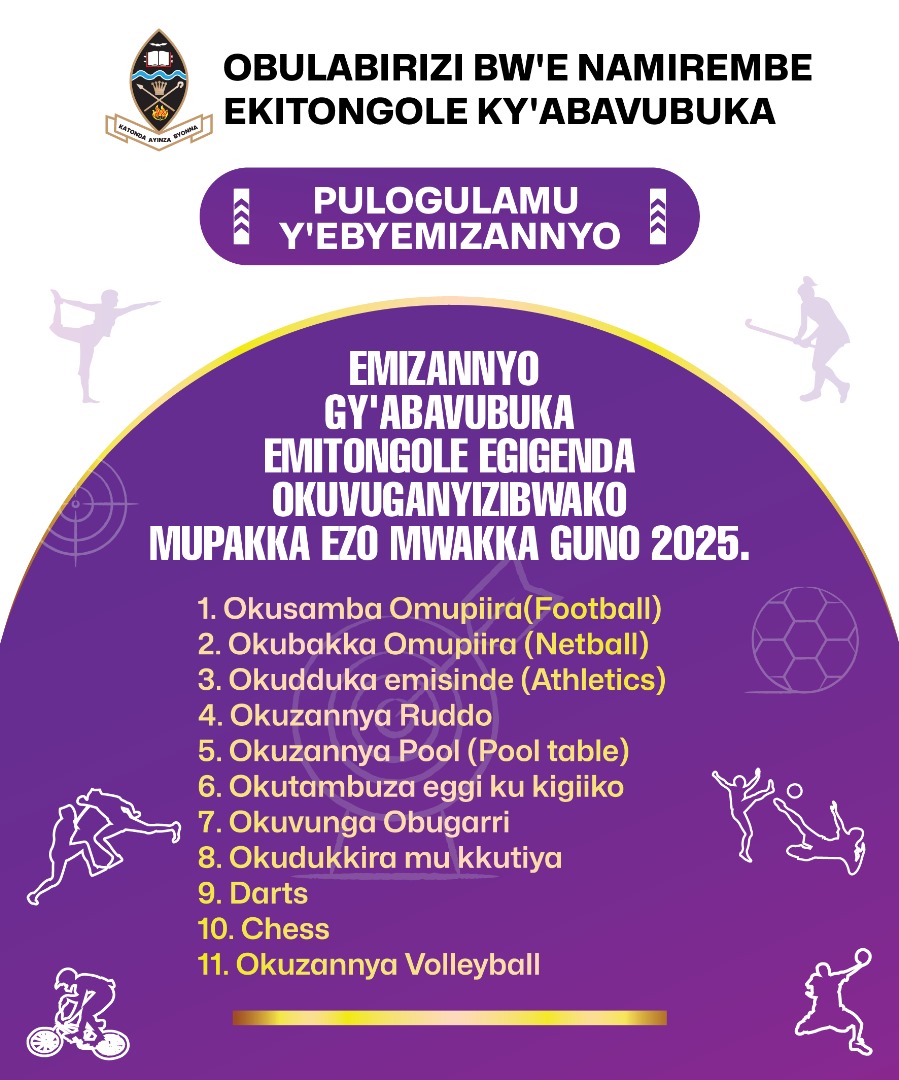 Namirembe Diocese Youth Department (@namirembeyouth) on Twitter photo Let's get ready for the most powerful Sports Program in the Diocese. Dates to be communicated to soon. <a href="/BishopsVoice/">Namirembe Diocese</a> <a href="/coufamilytv/">COU Family TV</a> <a href="/NamCathedral/">Namirembe Cathedral</a> <a href="/FaithMaama/">Maama Faith Luwalira Foundation (MAFLF)</a> <a href="/Educ_SportsUg/">Ministry of Education and Sports - Uganda</a> <a href="/Namirembefm939/">93.9 Namirembe Fm</a> <a href="/Online_COU/">Online Church of Uganda</a> <a href="/ChurchofUganda_/">Church of Uganda</a> <a href="/Archbp_COU/">Archbishop Stephen Kaziimba</a> <a href="/mtnug/">MTN Uganda</a> <a href="/Mengo_School/">Mengo Senior School</a> <a href="/tefeero/">Lule Tefeero</a> <a href="/CBugolobi/">Church Of The Resurrection Bugolobi COU</a> Let's get ready for the most powerful Sports Program in the Diocese. Dates to be communicated to soon. <a href="/BishopsVoice/">Namirembe Diocese</a> <a href="/coufamilytv/">COU Family TV</a> <a href="/NamCathedral/">Namirembe Cathedral</a> <a href="/FaithMaama/">Maama Faith Luwalira Foundation (MAFLF)</a> <a href="/Educ_SportsUg/">Ministry of Education and Sports - Uganda</a> <a href="/Namirembefm939/">93.9 Namirembe Fm</a> <a href="/Online_COU/">Online Church of Uganda</a> <a href="/ChurchofUganda_/">Church of Uganda</a> <a href="/Archbp_COU/">Archbishop Stephen Kaziimba</a> <a href="/mtnug/">MTN Uganda</a> <a href="/Mengo_School/">Mengo Senior School</a> <a href="/tefeero/">Lule Tefeero</a> <a href="/CBugolobi/">Church Of The Resurrection Bugolobi COU</a>