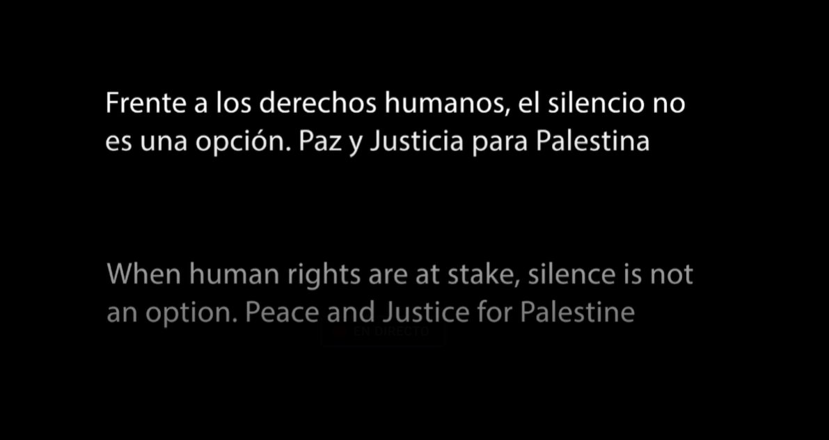 MOMENTO DE APAGAR LA TELEVISIÓN mientras la gente abuchea a los representantes del Estado Genocida de Israel #Eurovision #EurovisionRTVE