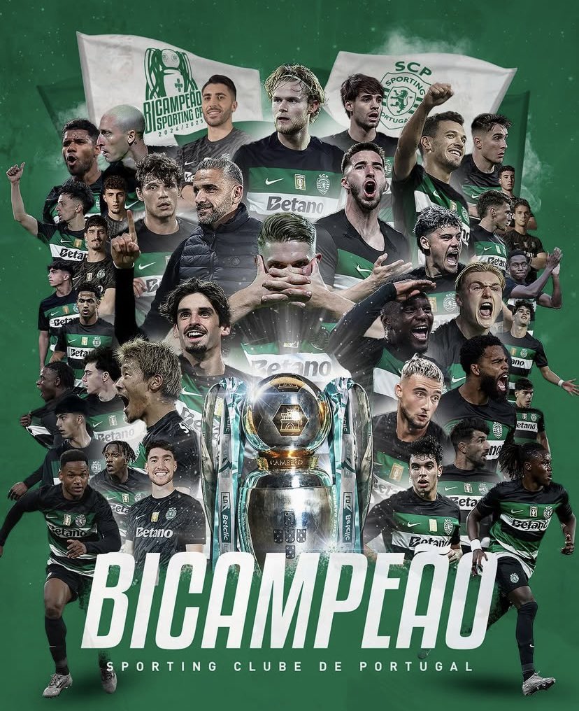 FELICITACIONES 💚💚CAMPEONES <a href="/SportingCP/">Sporting CP</a>