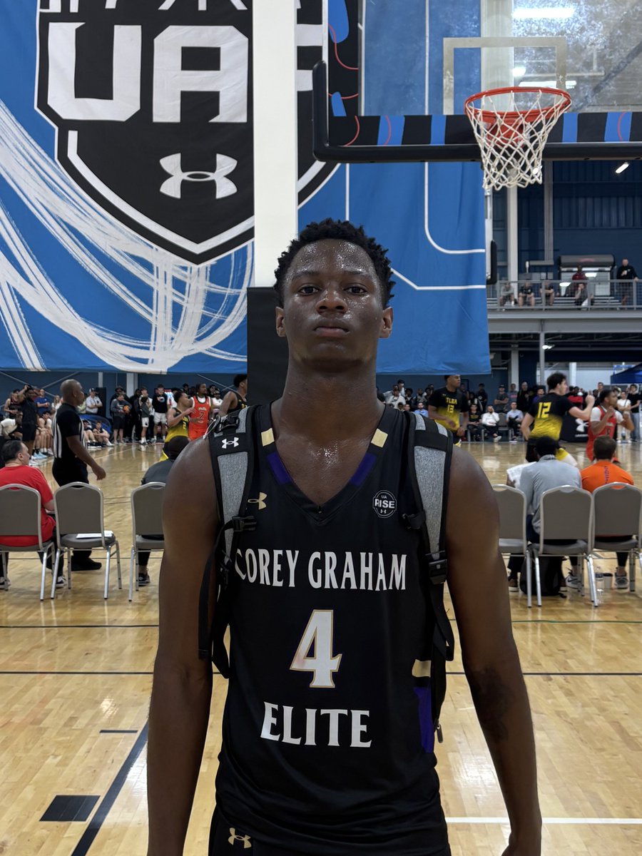 Dylan Thayer (@dylanthayer0) on Twitter photo Really like the game of 6’4” 2026 Tamari Reed for <a href="/CGEElite/">Corey Graham Elite</a>
Athletic wing that was able to finesse through the defense multiple times and get to the rim. Adds a blend of balance/touch in the lane with competitive defense on the other end. Really like the game of 6’4” 2026 Tamari Reed for <a href="/CGEElite/">Corey Graham Elite</a>
Athletic wing that was able to finesse through the defense multiple times and get to the rim. Adds a blend of balance/touch in the lane with competitive defense on the other end.