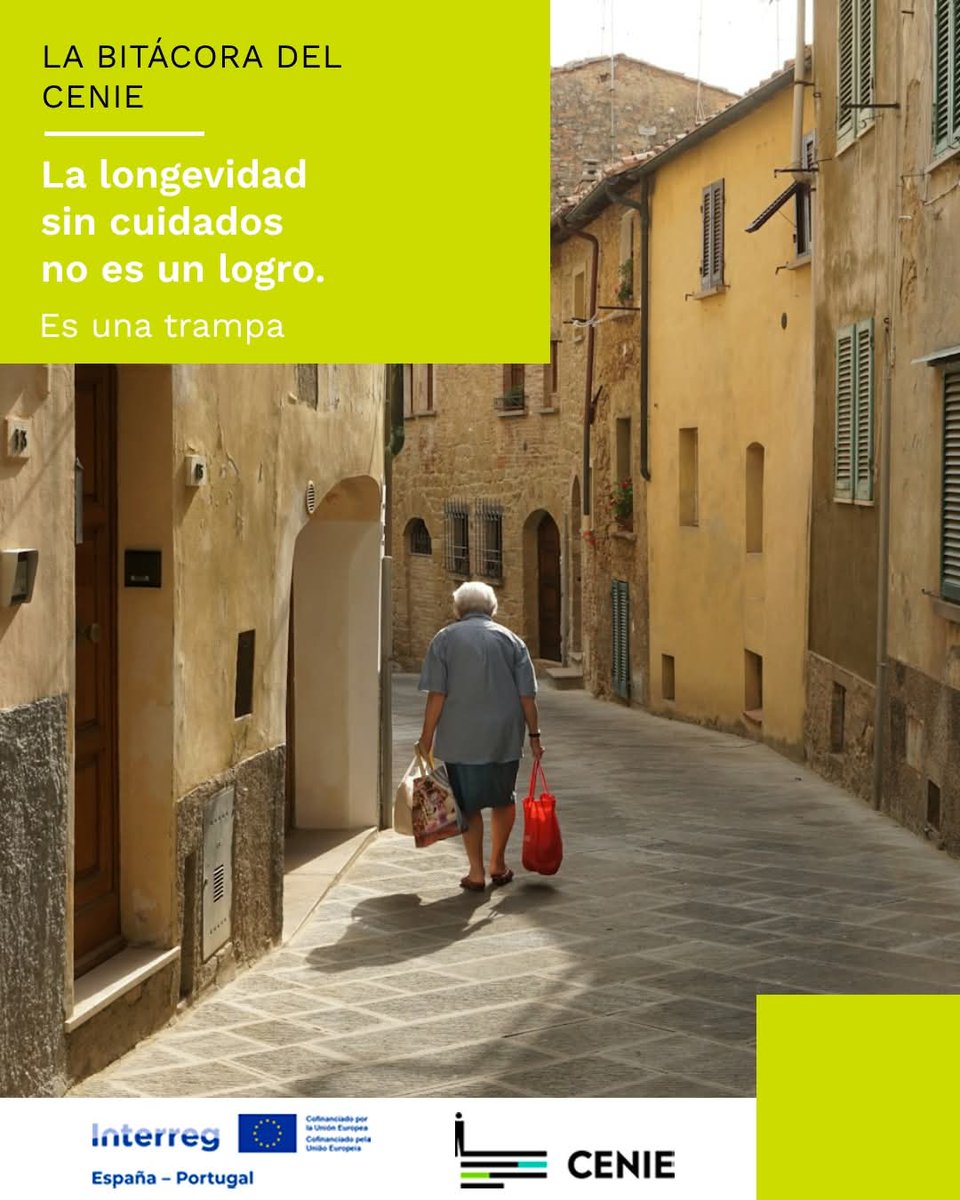 🧭 En la sexta entrega de La Bitácora del CENIE reflexionamos sobre un tema urgente y profundo: la longevidad sin cuidados no es un logro. Es una trampa.

👵🏽 Cuidar bien a quienes han vivido mucho es una cuestión moral, sí.
Pero también es una decisión política y una gran
