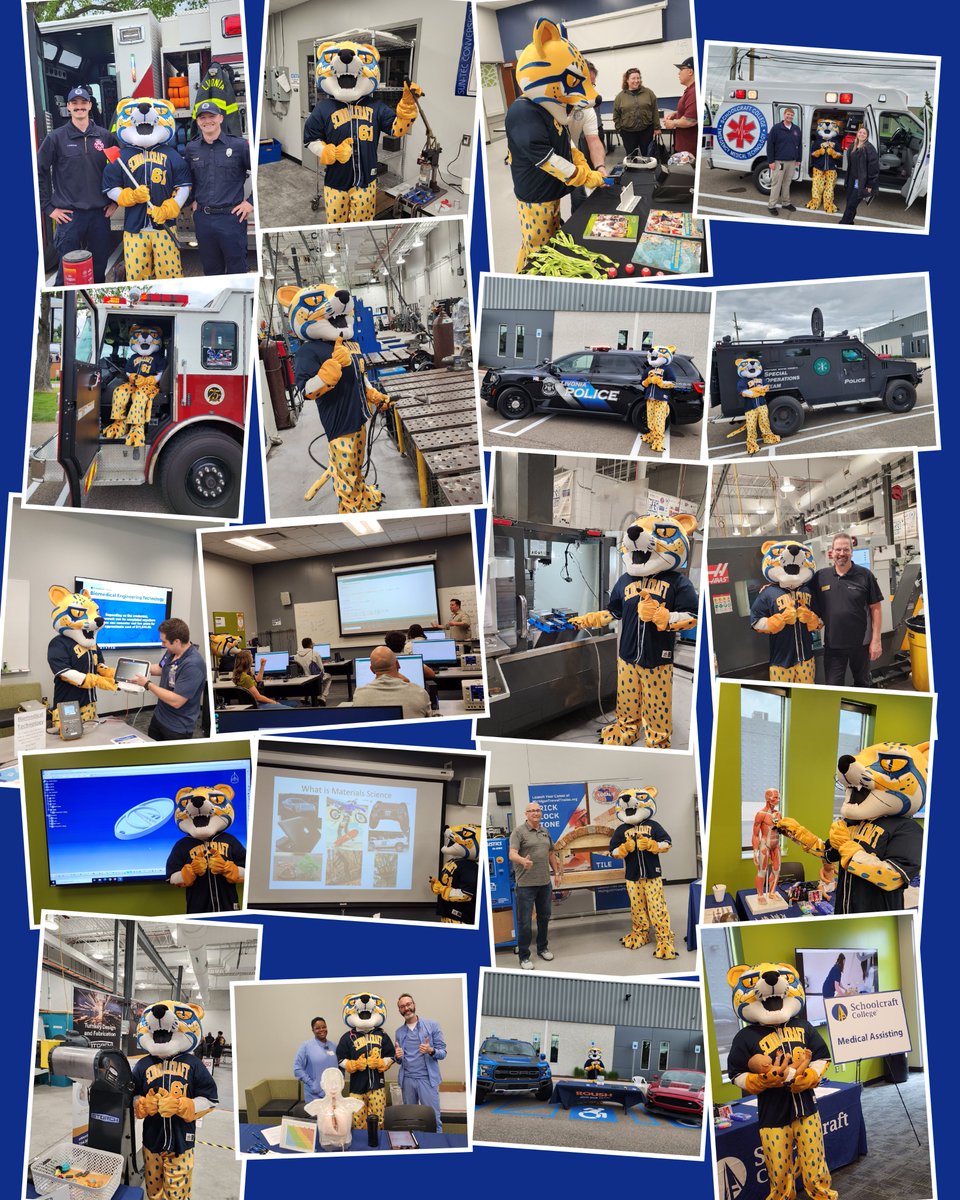 Ozzy had a time at the Touch a Job career event today!

#OcelotPride