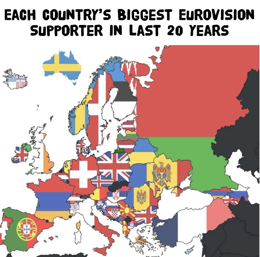 VFinnishProbs's tweet photo. 20 years of Eurovision loyalty, perfectly visualised. https://t.co/nKVVzJKHl2