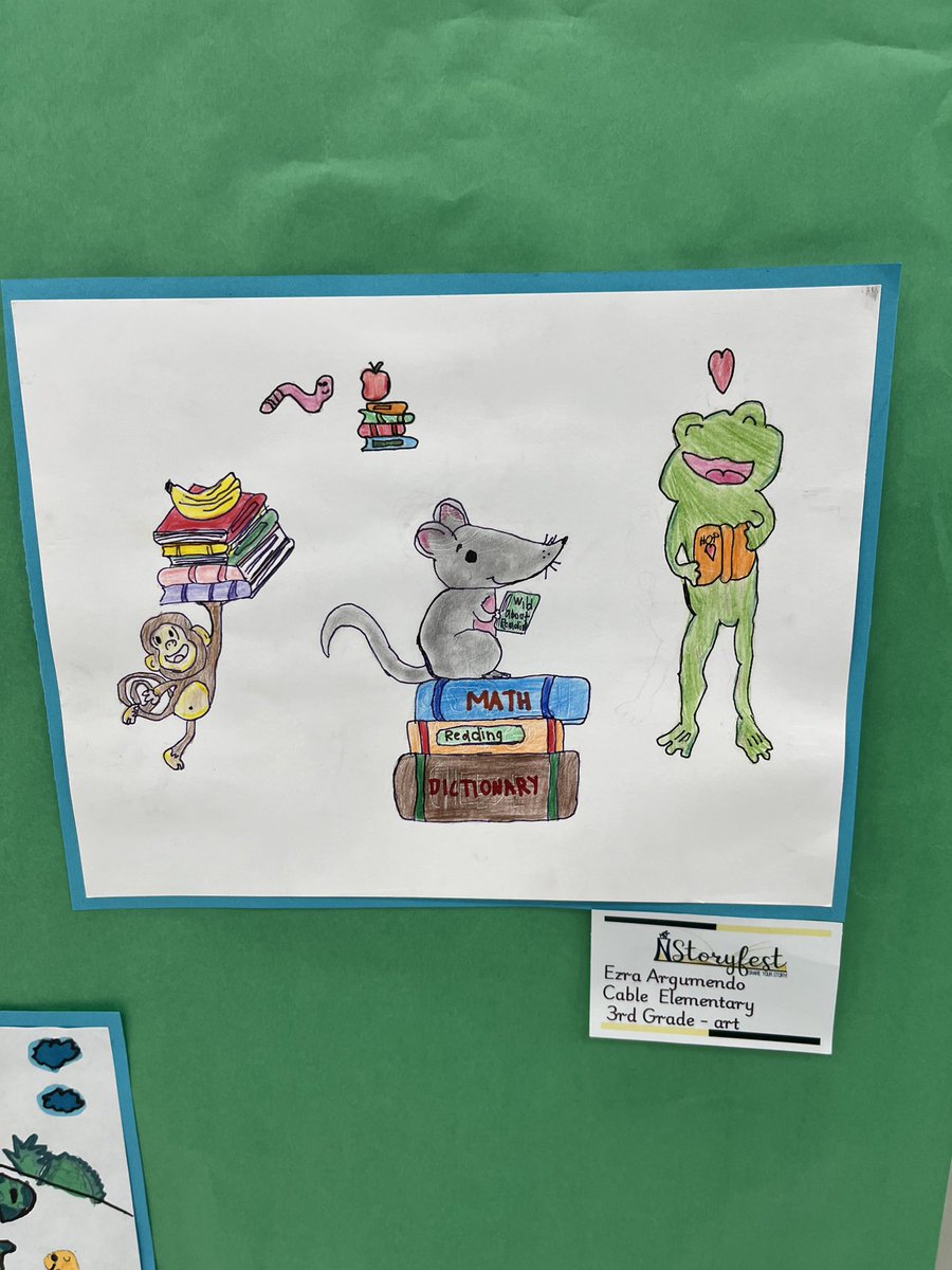 NancyGTG11's tweet photo. My class presenting at StoryFest for the third year in a row, it is a huge accomplishment to my students. 🎉🍎 @NISDCable @Dpin1967 @Isabel_Anaya1 https://t.co/UDHDBhevTU