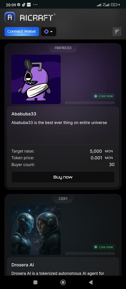 🌕 MOONSHOT INCOMING!

<a href="/aicraftfun/">aiCraft Fun</a> x #Monadverse =  
📈 Historic NFT drop
🤯 40+ project collabs
💸 Testnet rewards

Get positioned NOW!  
🔗 [testnet.aicraft.fun/launchpad]

#100xSeason #Crypto #Blockchain #Bitcoin #DeFi #aiCraft #AIAgent #Presale