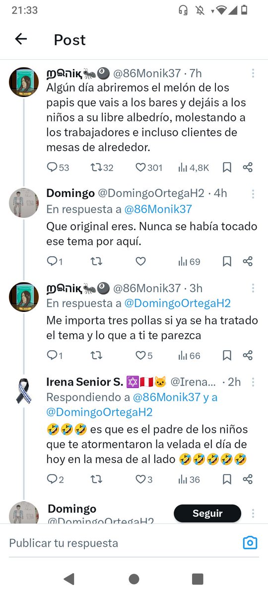 elyiyitu's tweet photo. @DomingoOrtegaH2 @86Monik37 Aquí eres sarcástico en un intento de ridiculizar a Monik.  si te pones en ese plan.. https://t.co/yg5vDW6rBe
