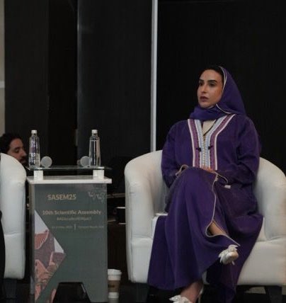 Sukayna_'s tweet image. Was honored to moderate the track “women’s health” at #SASEM25. 

It’s always a pleasure and honor to be part of #SASEM , and catching up with the Emergency Medicine family. 

Thank you for the opportunity🌟

@SaudiEmergency 
#ADecadeOfEMpact 
#EMbracingTheFuture