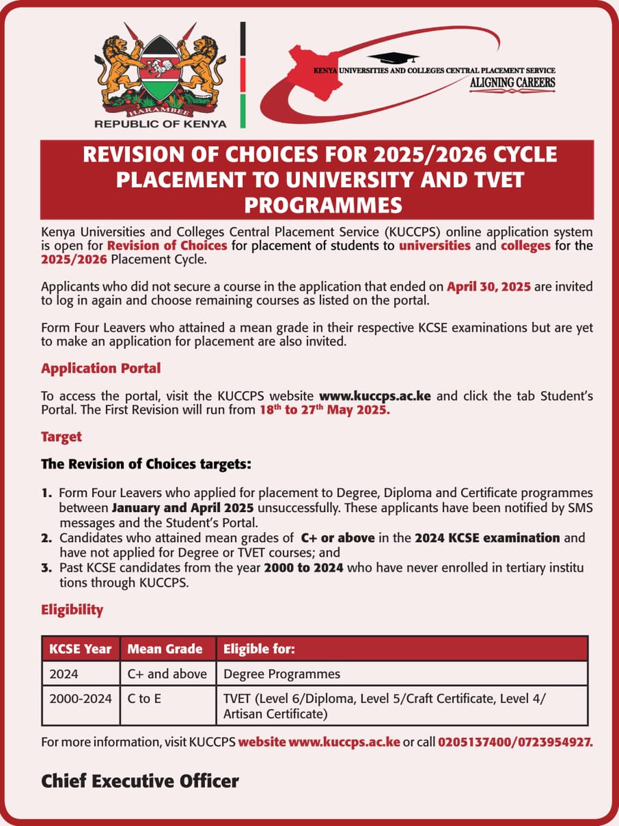 Welcome to Uzima University, Kindly visit our website at uzimauniversity.ac.ke for our programs.
For any enquiries please contact us on 0703727660