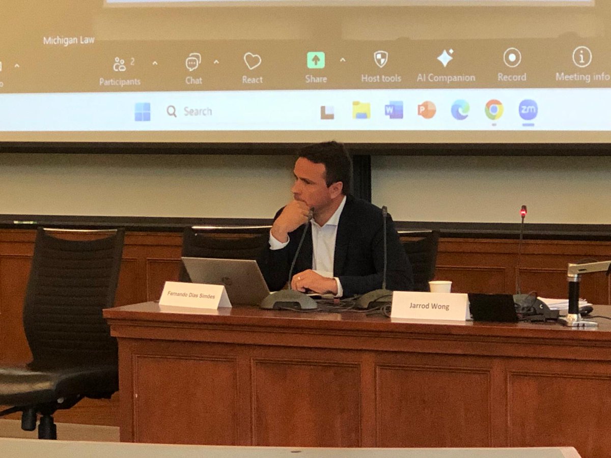 I spent two wonderful days at ASIL’s International Economic Law Interest Group biennial conference held at the University of Michigan Law School, in Ann Arbor. I presented my draft paper ‘Renewed Injustice: Domestic Investors and the Energy Transition’.