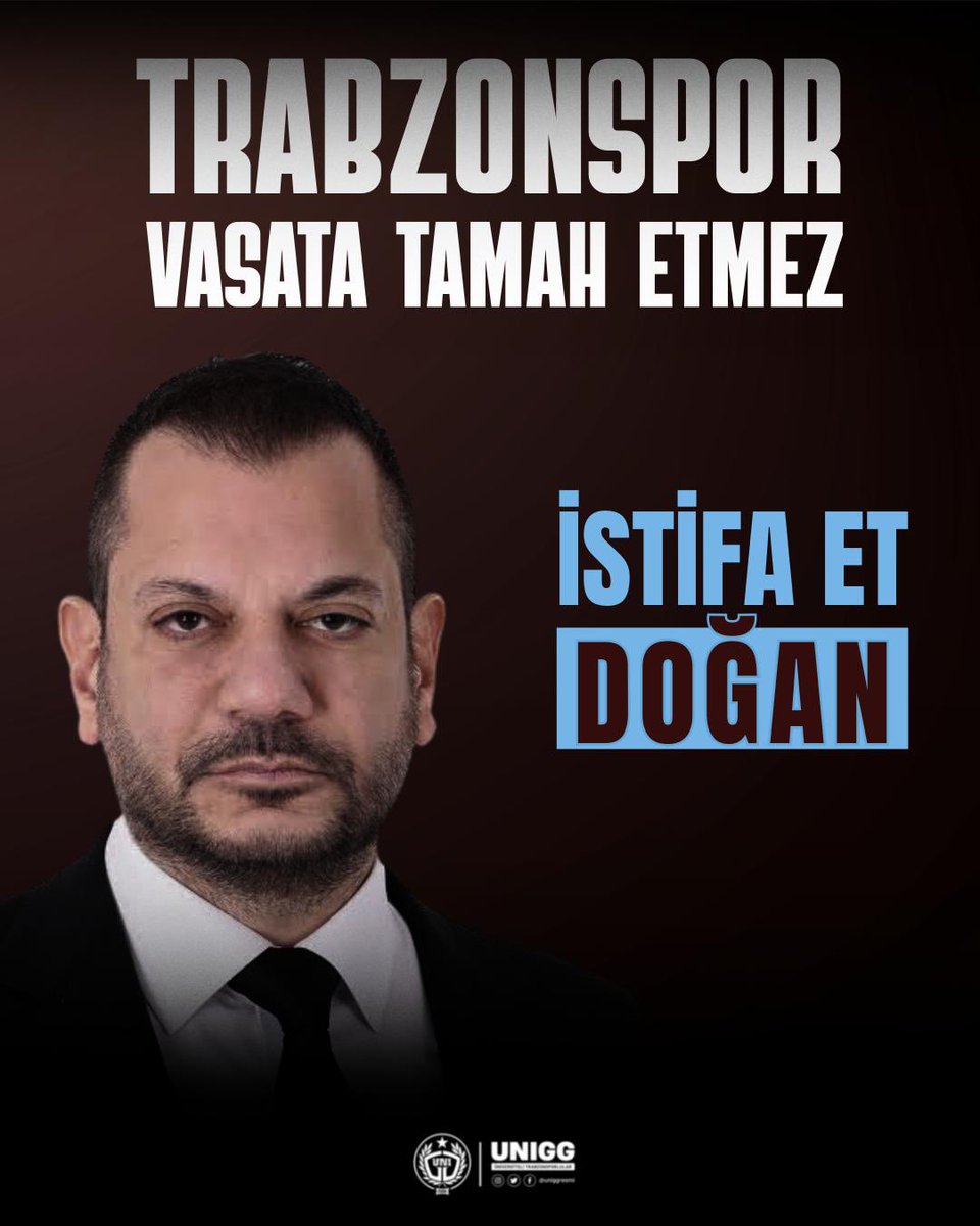 İSTİFA ET DOĞAN!

#ErtuğrulDoğanİstifa