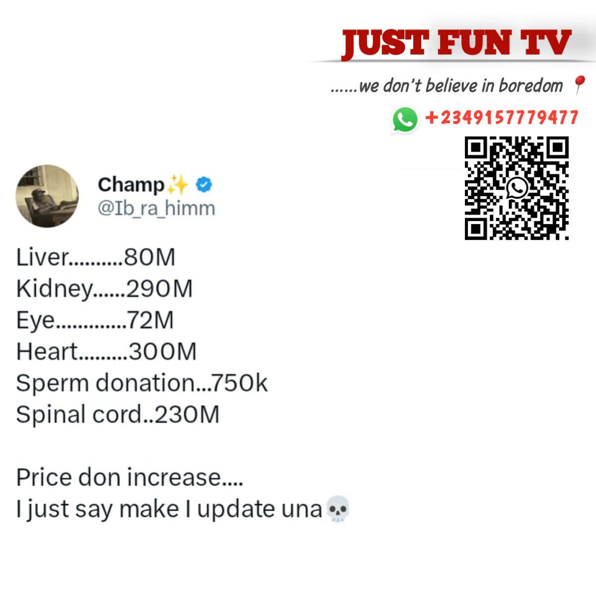 justfuntv_'s tweet photo. Just so you know, God gave you two of those things for a reason 😌🌝

#NiceBrest #asaasika https://t.co/6KIU2eqIyK