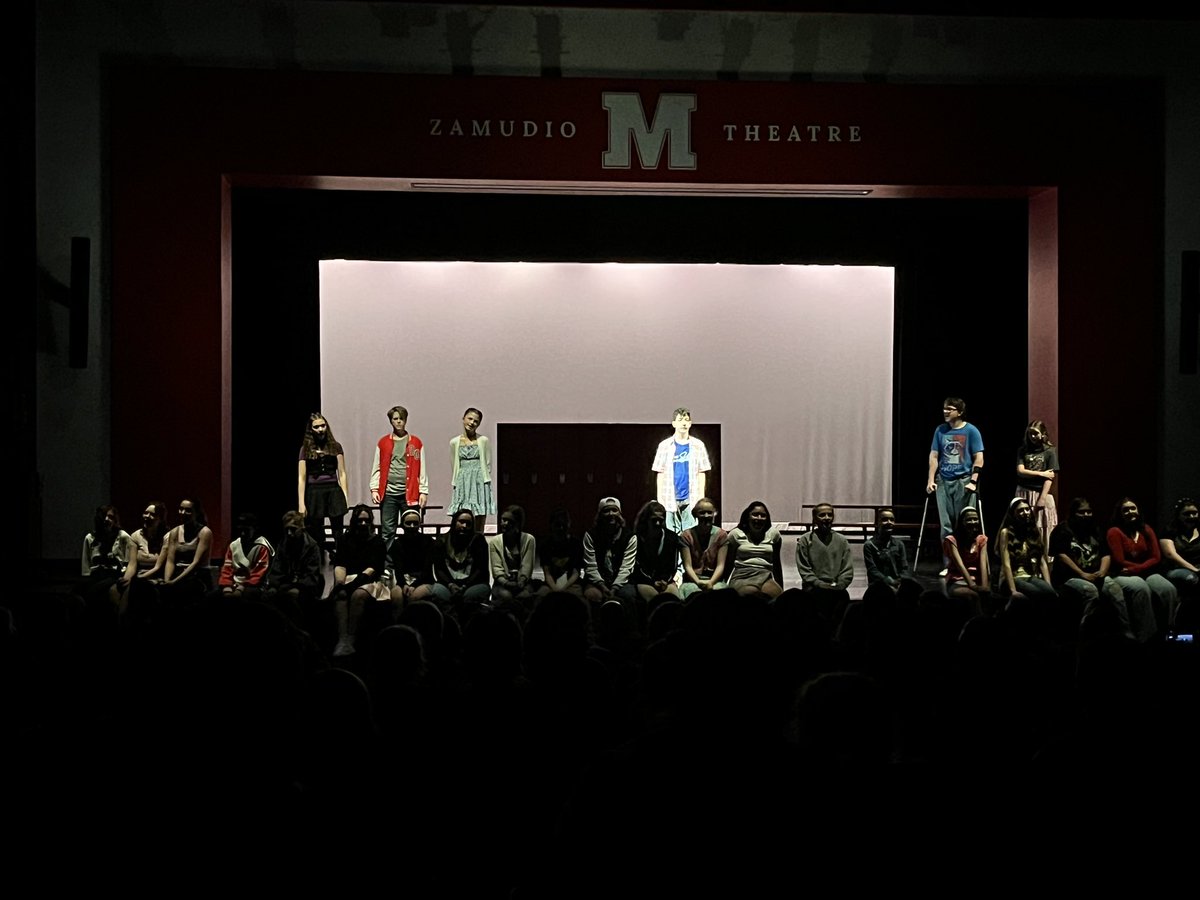Shocked! In AWE! OUTSTANDING! There aren’t words to describe what I just was part of. MJHS just performed an Oscar performance of “13” at the Zamudio Theater. We are so proud of these students for months of dedication.
@MJHS_Ferguson <a href="/MJHS_Goetz/">Misty Goetz</a> <a href="/Milford_Schools/">Milford Schools</a> <a href="/MJHS_Comello/">Jerry Comello</a>