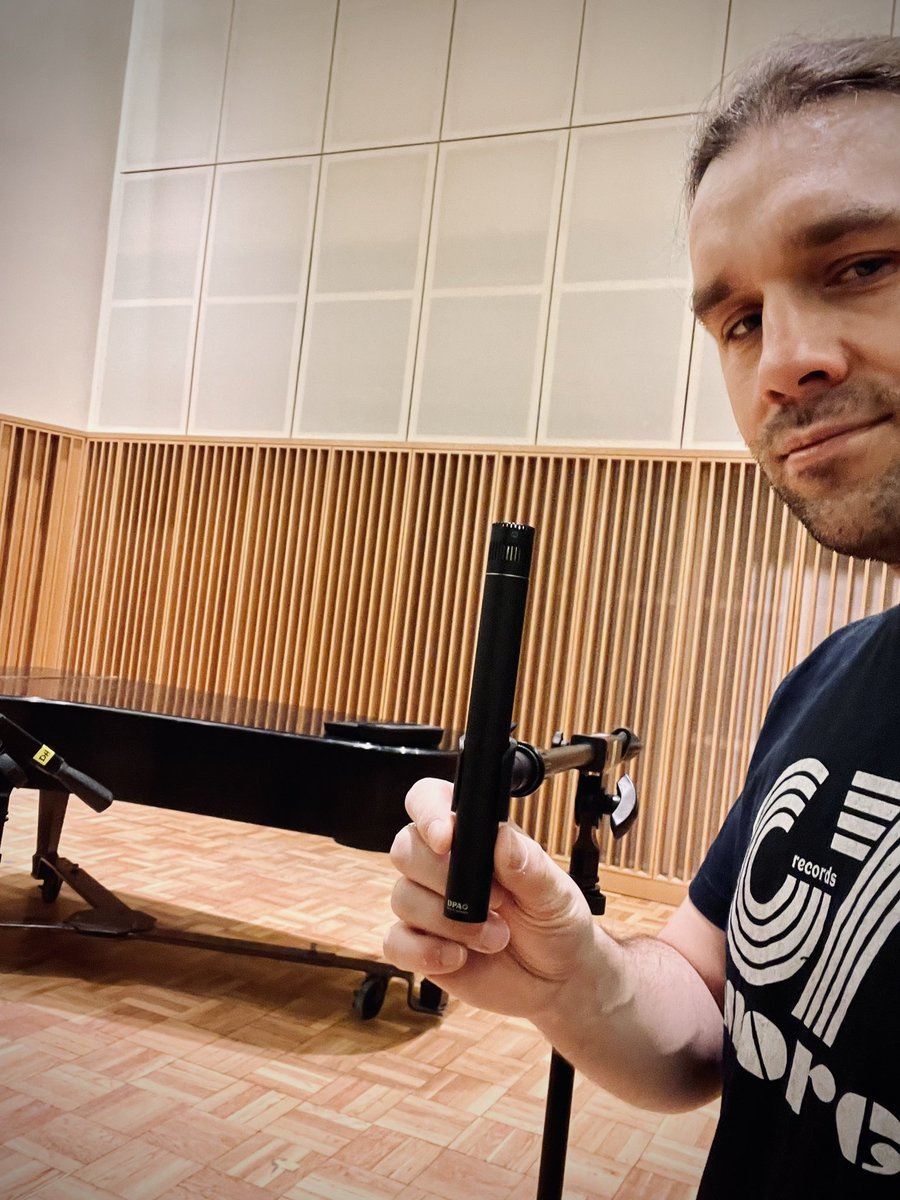 AJTaudio's tweet photo. Installing some DPAs for big band recording in Idaho. A lot of fun with my friends from  More67s audio engineering group 🎹✨🎶🎺🎷🎙️
#soundengineer 
#audioengineer 
#bigband 
#jazz https://t.co/eaNhMSrBN8