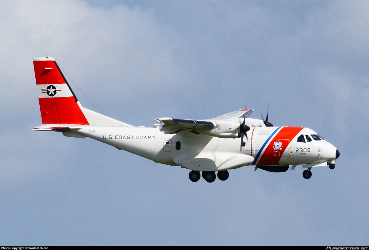 FlconEYES's tweet image. 2309 | ae2707 | #USCoastGuard Service 
Airtech HC-144A Ocean Sentry
Departed from #Nassau t.ly/DbLND
#AvGeek #ADSB #planespotting #17Mayo