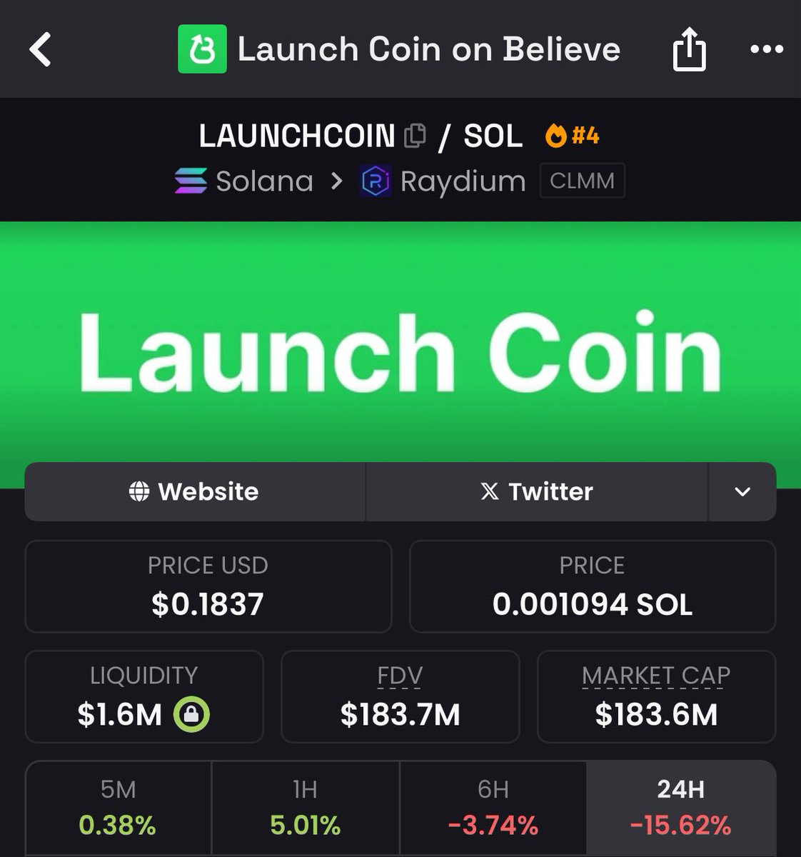 cliffepond1235's tweet photo. Tired to feed VC’s.

Believe is a hidden scam.

2% fees on transactions.

Only 30% of what is promised to the creator is actually given.

Meteora sucks.

The Real Trenches are on PumpFun.

Our house is there.

Same product.

Better tech. https://t.co/G46zsSIVRV