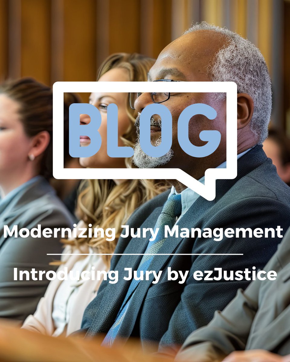 ezJustice_'s tweet image. 🚨 The jury system is changing—are you ready? 🚨

📲 Read the full article now: ezjustice.us/blog/modernizi…

#CourtTech #JuryManagement #ezJustice #JudicialInnovation #CourtSoftware #DigitalJustice #LegalTech #JurySystemUpgrade