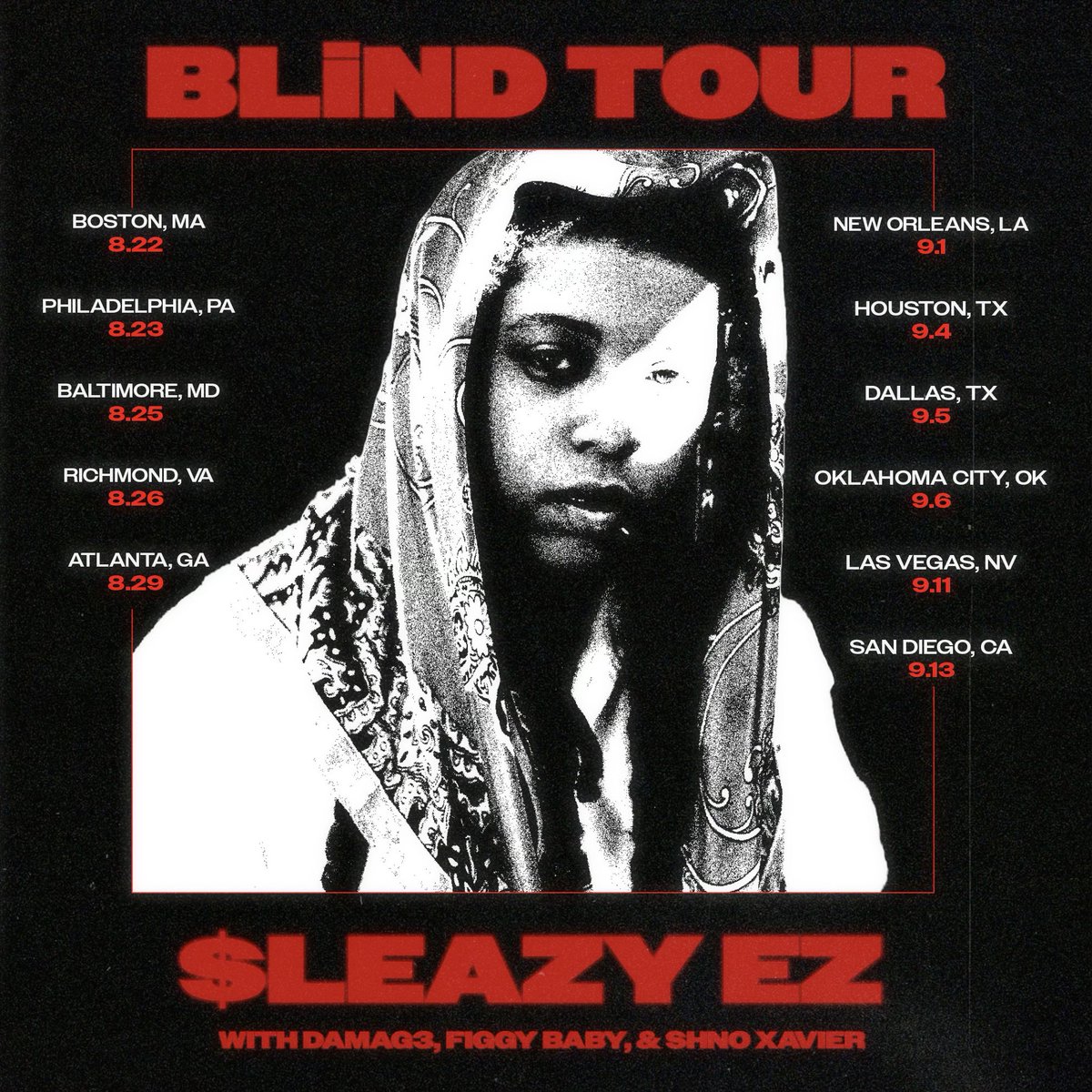 FENDIHOOSKIE's tweet image. 💫 GOOD NEWS!!! IM GOING ON TOUR!!! I’LL BE JOING DAMAG3 ON THE “BLiND” TOUR !!! TIX IN THE REPLIES!! COMMENT YO CITY &amp;amp; FOLLOW MY MUSIC PAGE @_SLEAZYEZ 💫