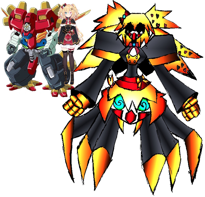 RETASKL's tweet photo. hello here it is the @akaihaato
#robotgirl version whose design its inspired in the devil gundam colorized #はあとart #メカ娘 #ロボ娘 #デビルガンダム #devilgundam #ggundam #haachama https://t.co/TeWsnstynB