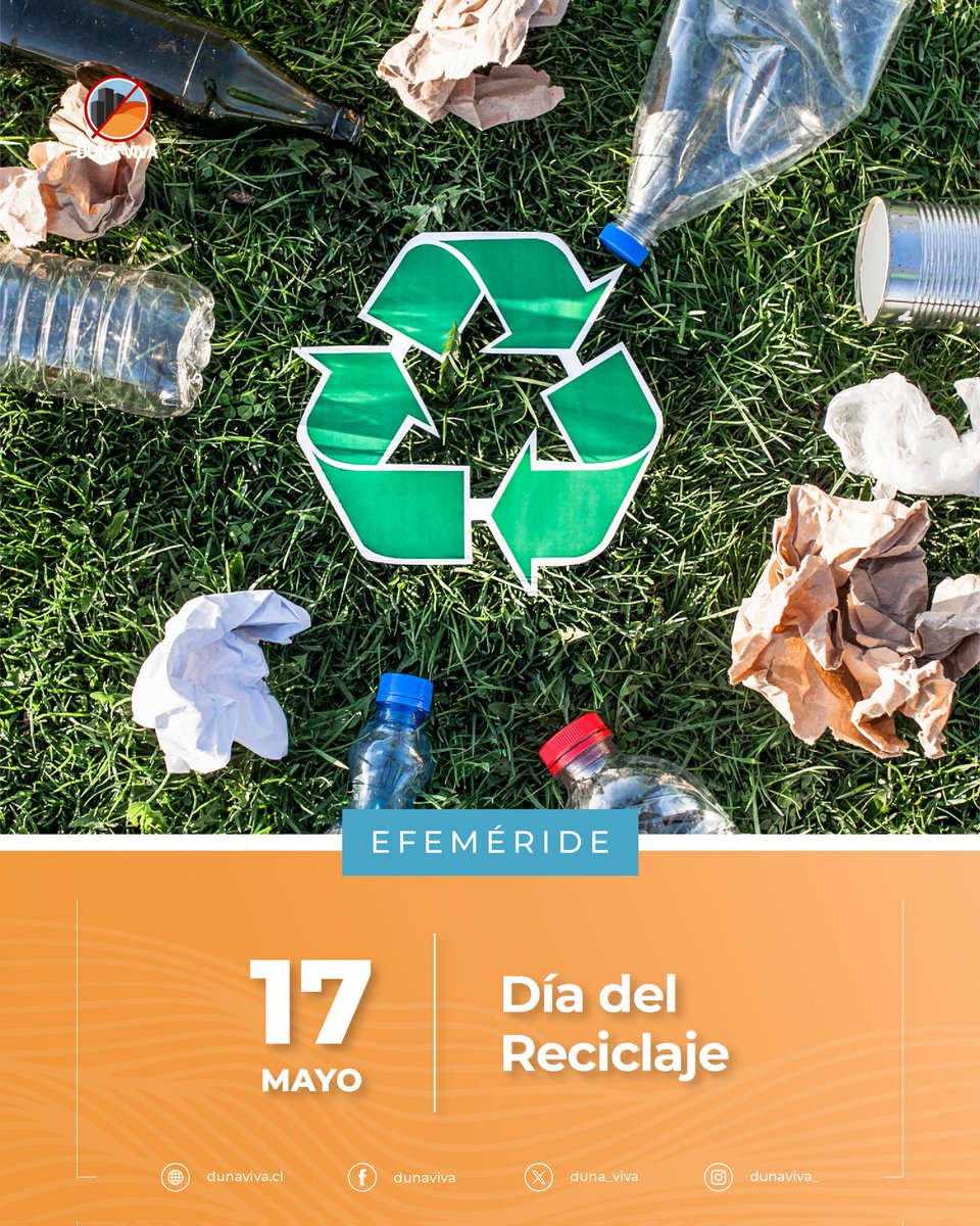 duna_viva's tweet photo. "Este #DíaDelReciclaje, queremos recordarte que las dunas y playas que amamos también son víctimas de nuestra contaminación. 🥤🚯 Cada botella, bolsa o colilla que llega al mar pone en riesgo este frágil ecosistema. https://t.co/UV9L86b7Xw