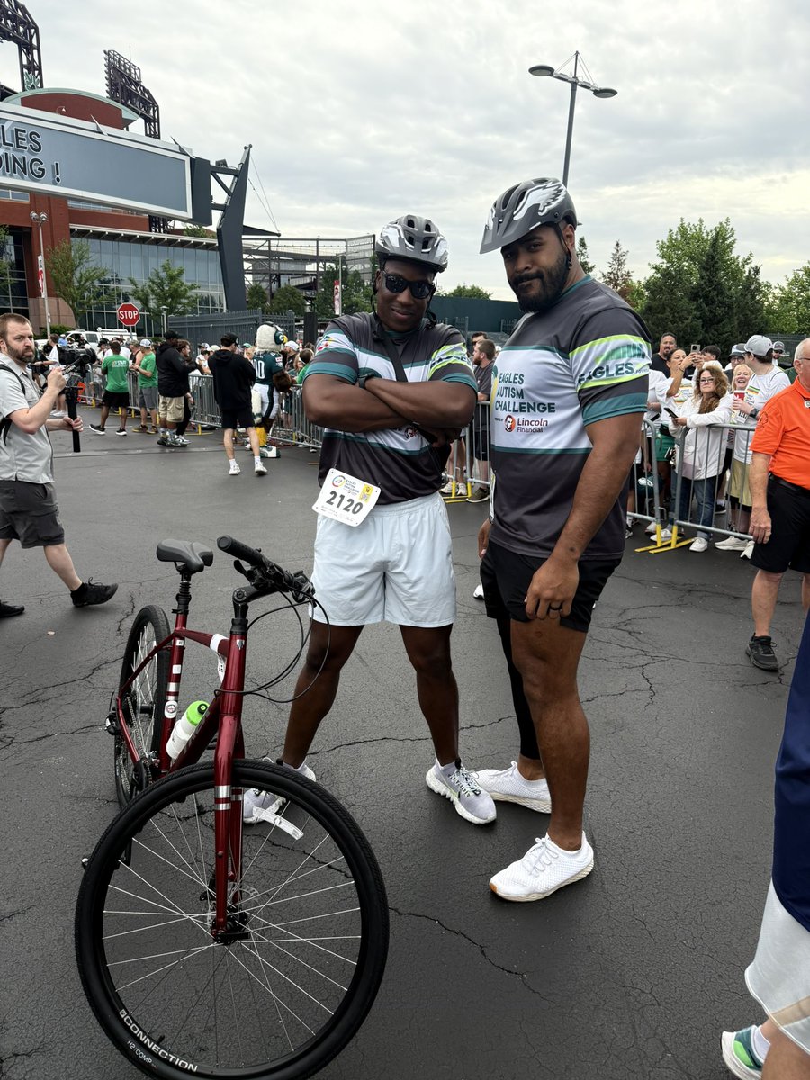 Great Day with <a href="/eaglesautism/">Eagles Autism Foundation</a> #GoBirds