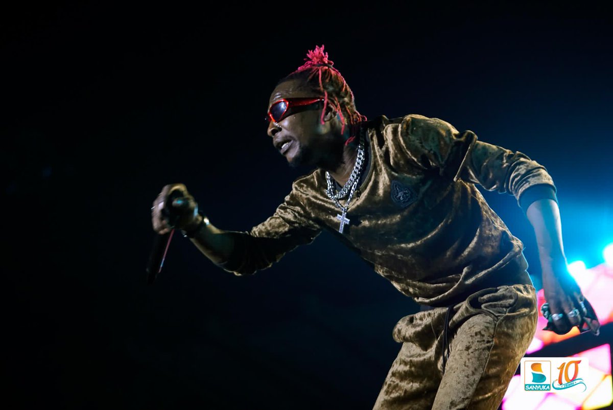 sanyukatv's tweet photo. The moment Coco Finger steps on stage, captured in pure energy.

#SanyuSanyuFest #SanyukaUpdates https://t.co/G6isIQIrFW