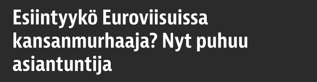 Euroviisuissa esiintyy laulaja, joka selvisi hengissä suurimmasta holokaustin jälkeisestä juutalaisten joukkomurhasta