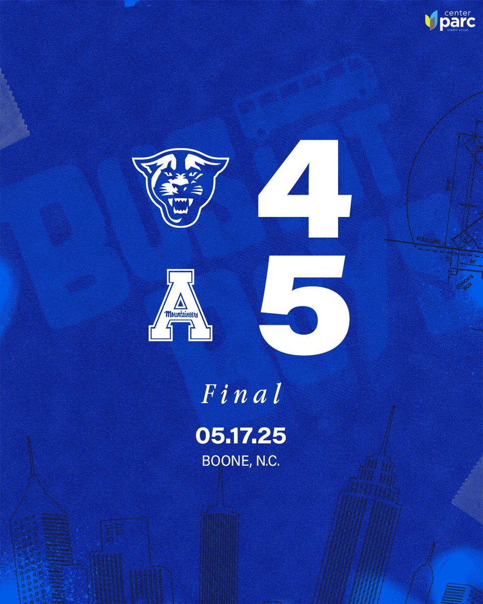 GSU_Base's tweet image. Final.   

Thank you to our seniors!! We will see everybody downtown at the new field next season! 

 #LightItBlue | #BLB