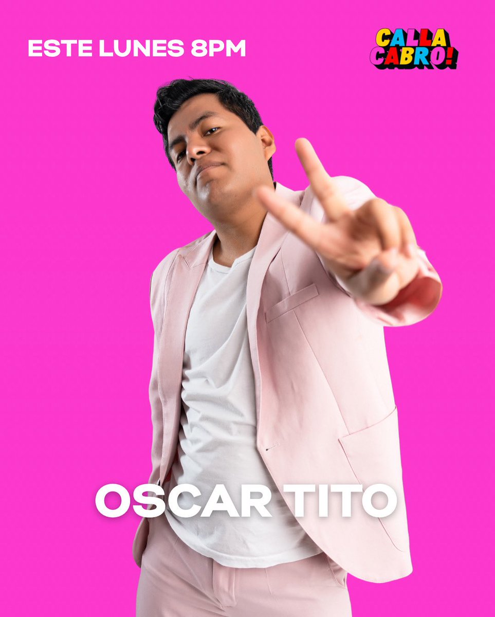 CallaCabro's tweet image. Y recuerda, queridite, este Lunes tenemos al divertidísimo @soyoscartito en Calla Cabro. ¡Conéctense 8PM! 💖💻📱

¡Suscríbete a nuestro canal de YouTube! 🫰🏽
youtube.com/@callacabro