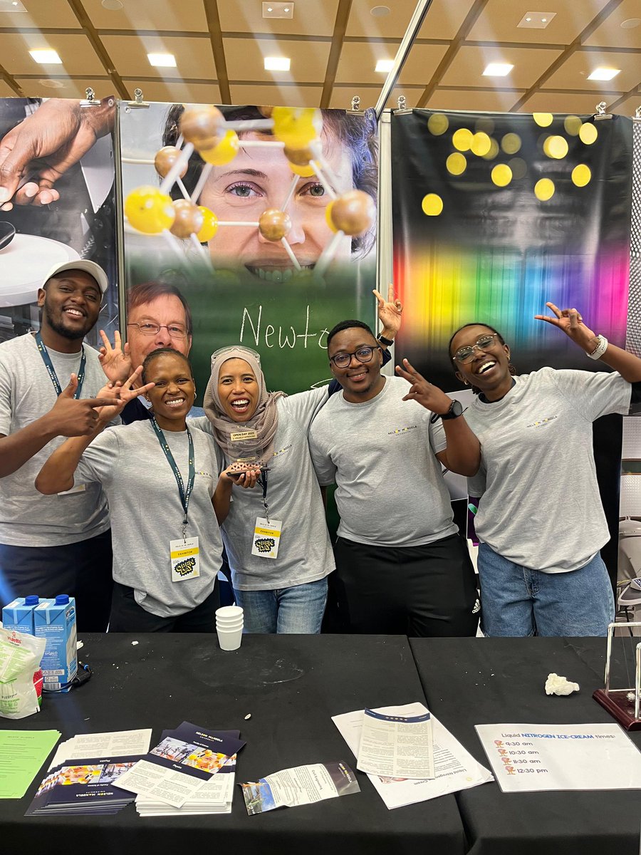 Congratulations to the Physics Department for achieving 2nd place in the Visual category at Open Day, held at Nelson Mandela University's Indoor Sports Centre!