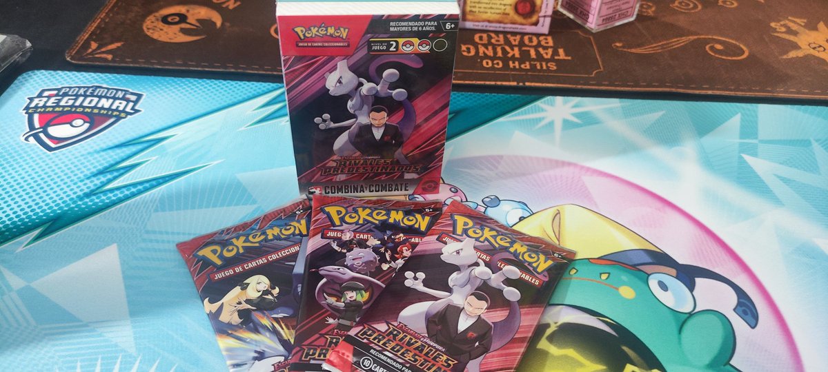 flixter94's tweet photo. Listo para el pre release @PokemonTCG #RivalesPredestinados https://t.co/AawUaF5hw4