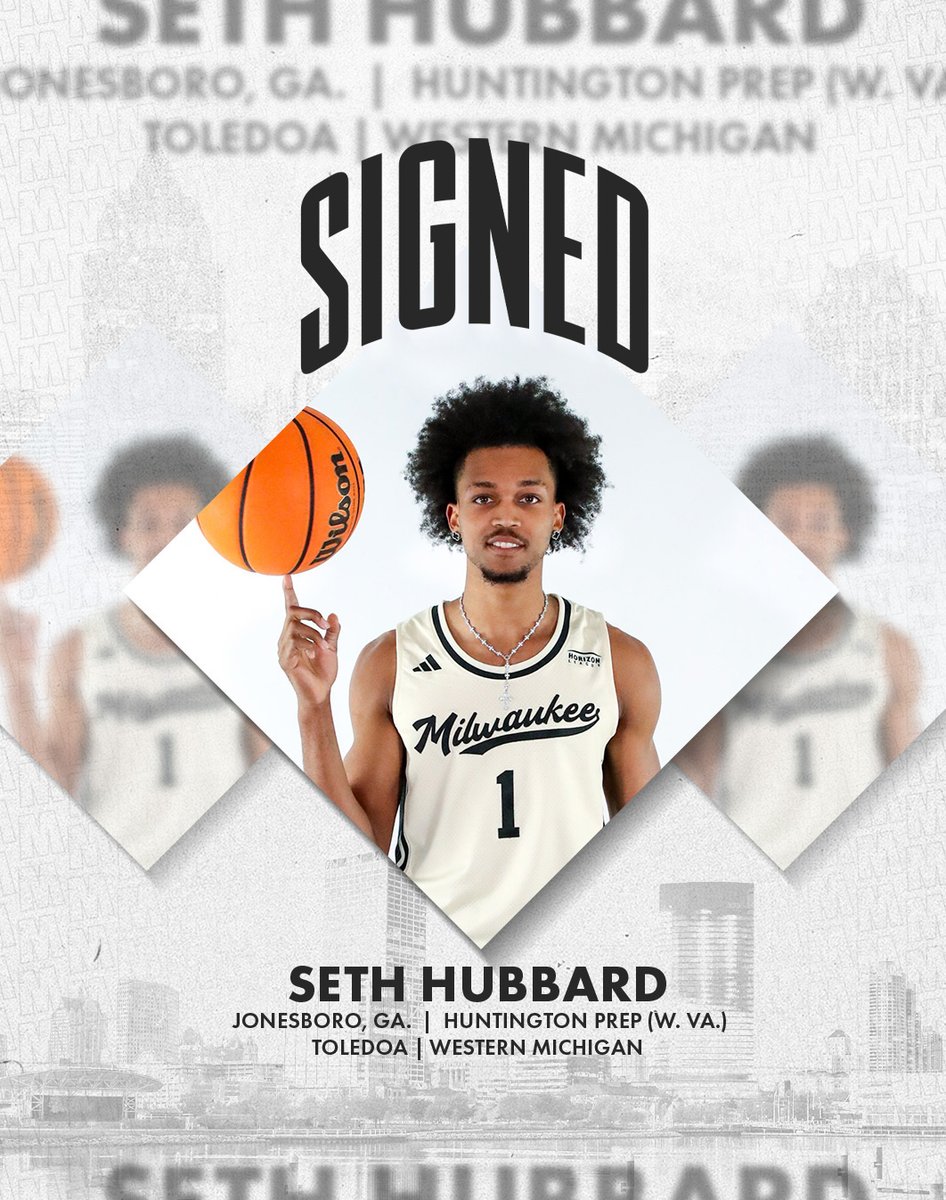 Welcome to the 414, Seth!  ✍️
Big news today as the Panthers make it official in signing <a href="/SethHubbard24/">Seth Hubbard</a>‼️

Seth Hubbard Signs With Milwaukee Men’s Basketball mkepanthers.com/news/2025/5/17…